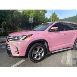 Gloss Metallic Rainbow Pink Car Vinyl Wrap review vivasantana 04