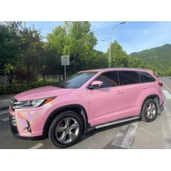 Gloss Metallic Rainbow Pink Car Vinyl Wrap review vivasantana 03