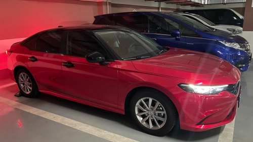 Ultra Glossy Metallic Vampire Red Car Vinyl Wrap BMW PET   reviewed by