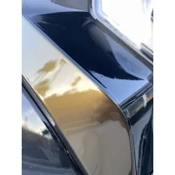 Gloss Metallic Black Gold Car Vinyl Wrap review NicK 06