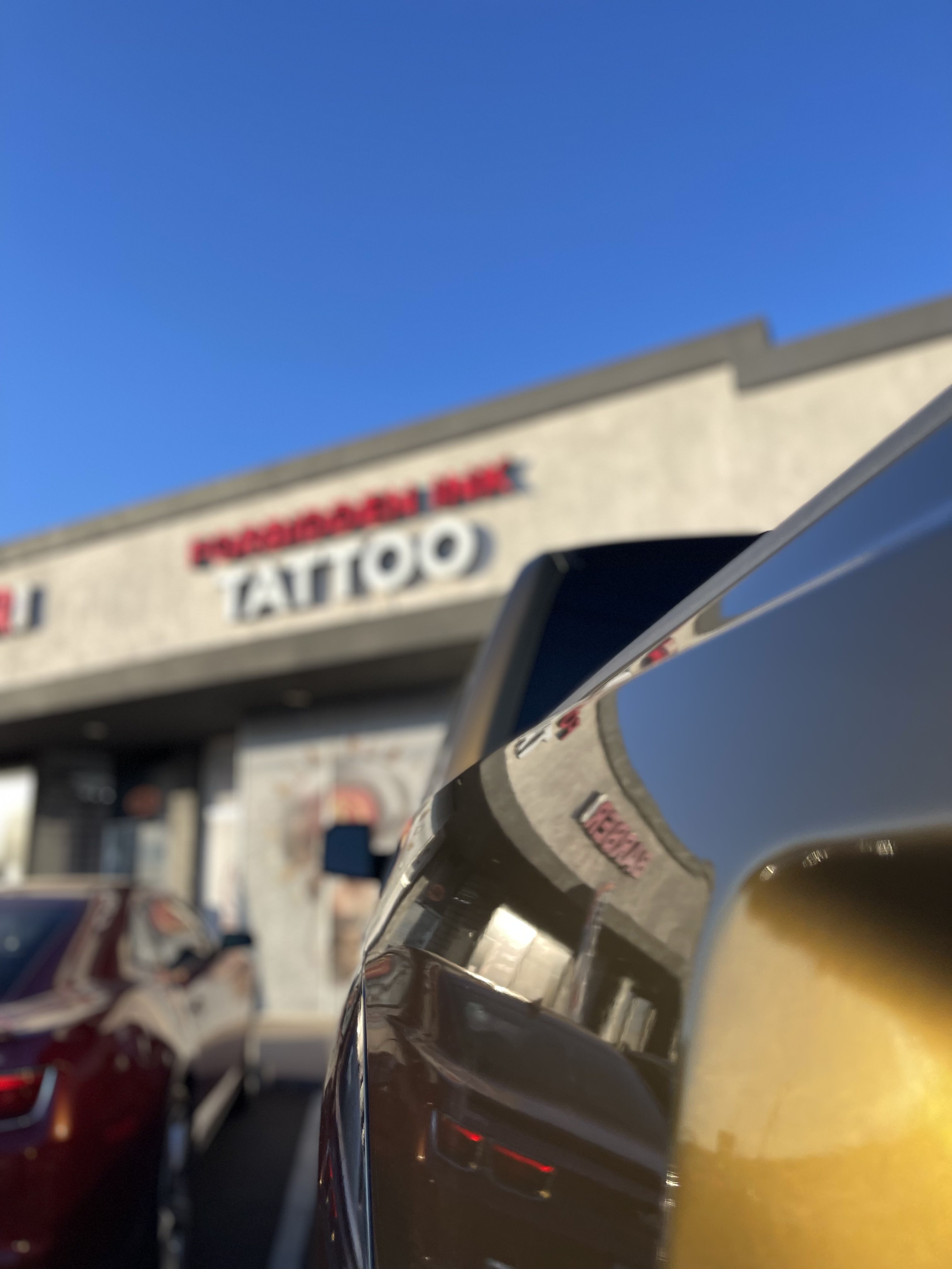 Gloss Metallic Midnight Gold Car Vinyl Wrap PET review NicK 02