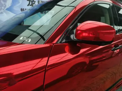 Gloss Mirror Chrome Red  Car Vinyl Wrap review Jasson 02