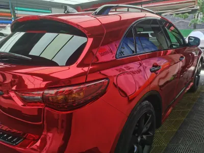 Gloss Mirror Chrome Red  Car Vinyl Wrap review Jasson 05