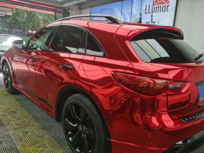 Gloss Mirror Chrome Red  Car Vinyl Wrap review Jasson 03