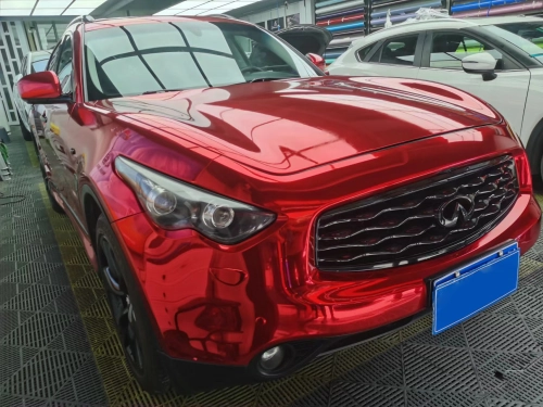 Gloss Mirror Chrome Candy Apple Red Car Vinyl Wrap PET reviewed by
