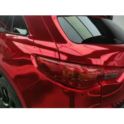 Gloss Mirror Chrome Red  Car Vinyl Wrap review Jasson 05