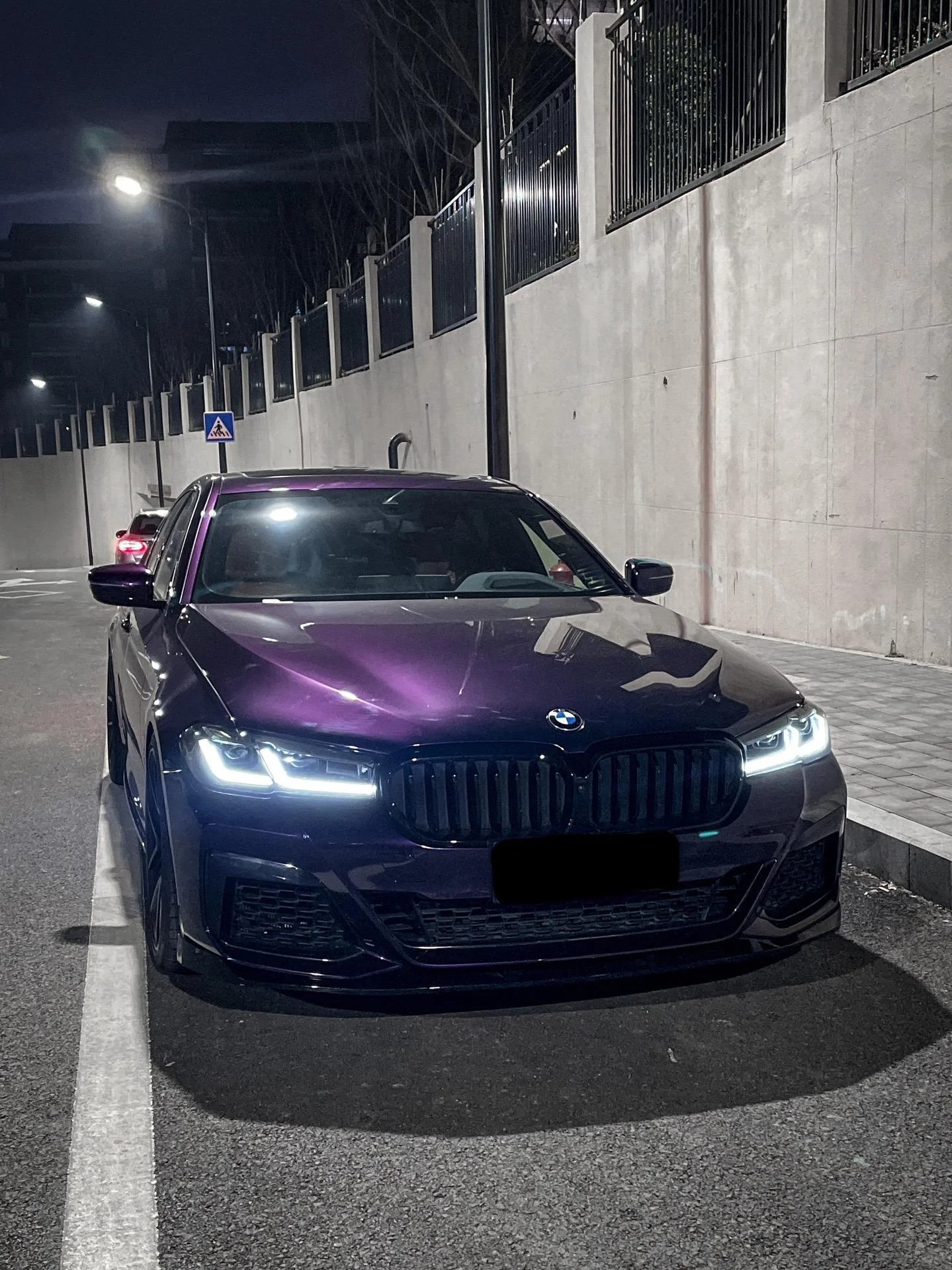 Gloss Metallic Midnight Purple Car Vinyl Wrap Sale review 0
