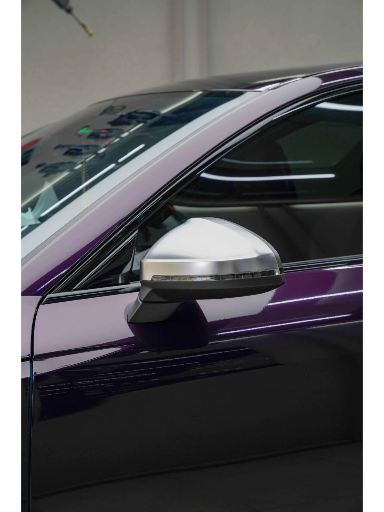 Gloss Metallic Midnight Purple Car Vinyl Wrap Sale review 5