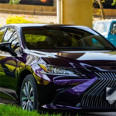 Gloss Metallic Midnight Purple Car Vinyl Wrap BMW  review Alex 02