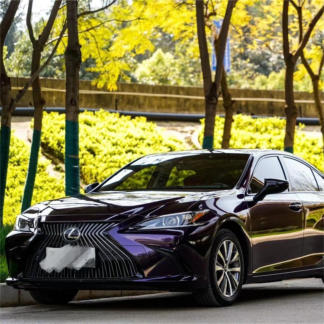 Gloss Metallic Midnight Purple Car Vinyl Wrap BMW PET review Alex 01