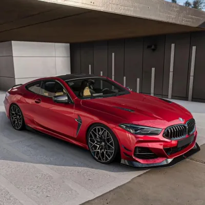 Ultra Glossy Metallic Vampire Red Car Vinyl Wrap Audi BMW PET   review Ginieis 04