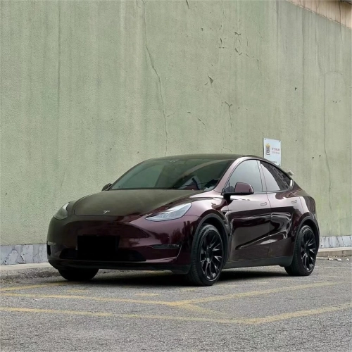 Gloss Metallic Black Rose Car Vinyl Wrap PET reviewed by