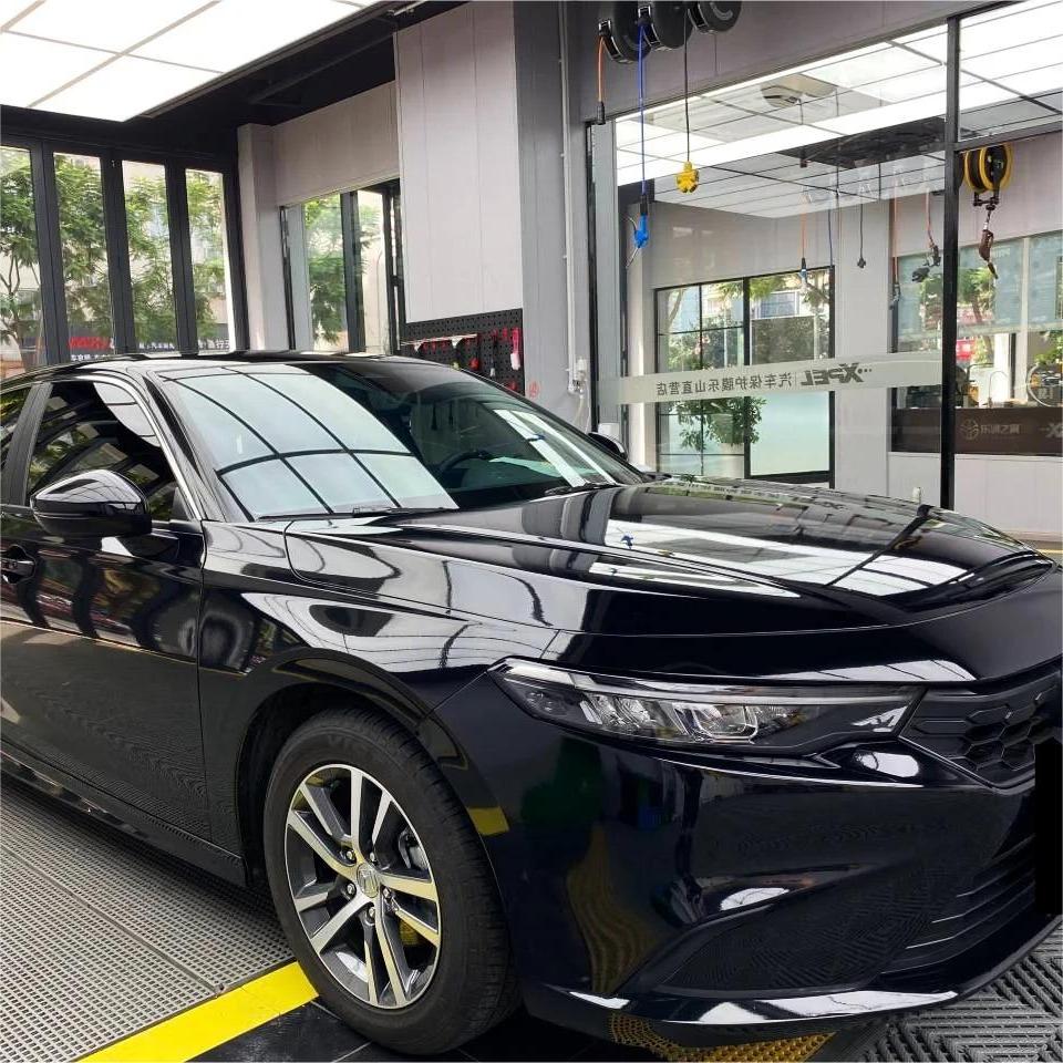 Gloss Piano Black Car Vinyl Wrap BMW Sale review Hana 01