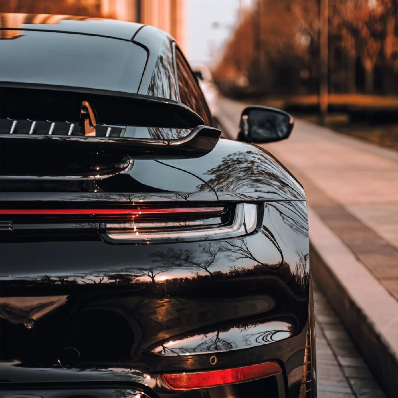 Gloss Piano Black Car Vinyl Wrap BMW Sale review Hien Le 05