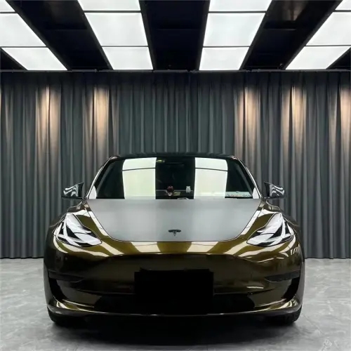 Gloss Metallic Midnight Gold Car Vinyl Wrap  review  Robert D.
