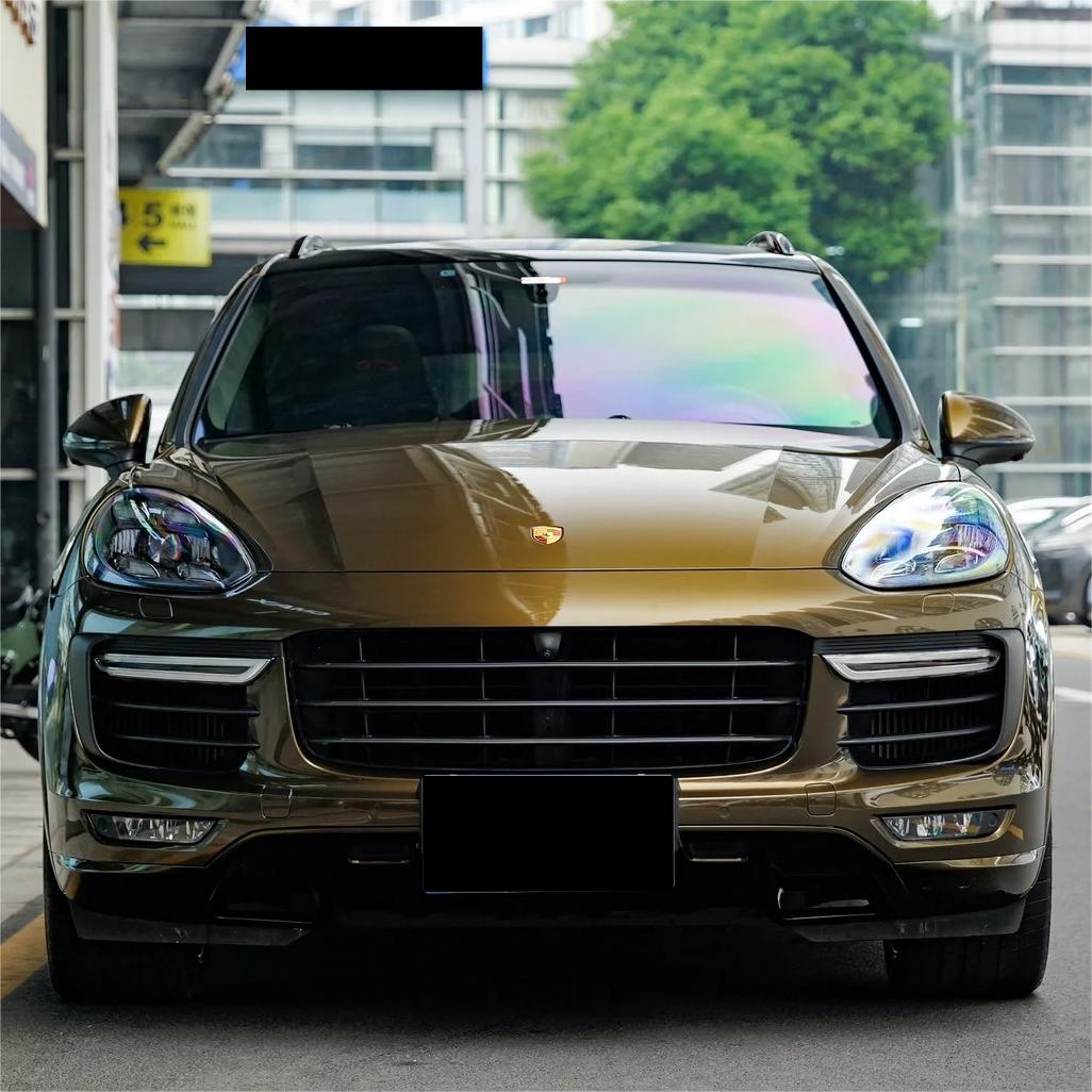 Gloss Metallic Midnight Gold Car Vinyl Wrap PET review Boone 01