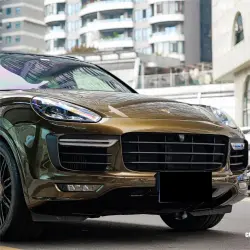 Gloss Metallic Midnight Gold Car Vinyl Wrap review Boone 05