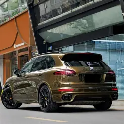 Gloss Metallic Midnight Gold Car Vinyl Wrap review Boone 06