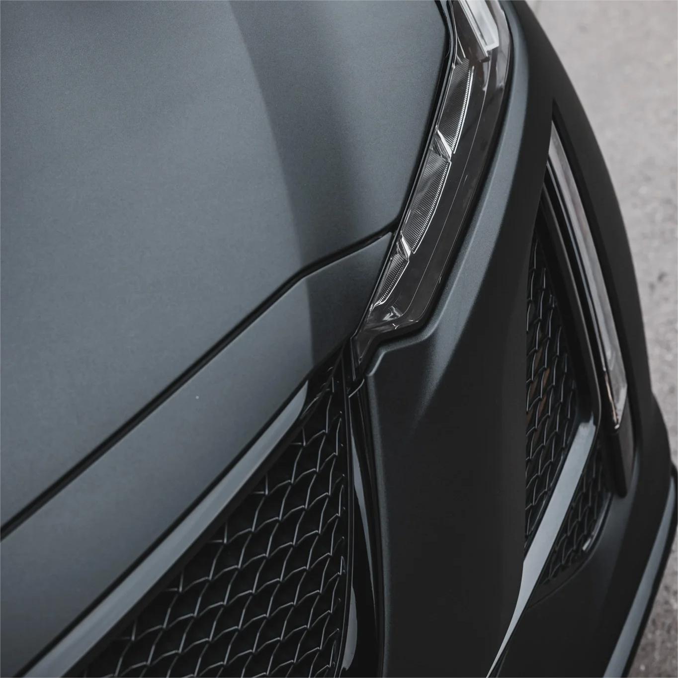 Ultra Matte Black Car Vinyl Wrap Tesla BMW PET review Bravo 01