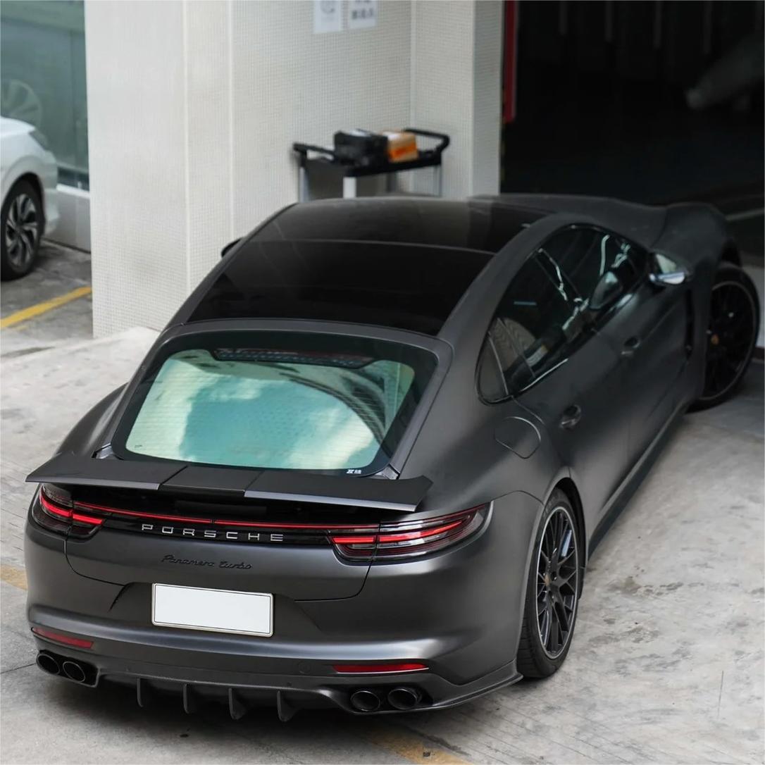 Ultra Matte Black Car Vinyl Wrap Tesla BMW PET review ryan 01