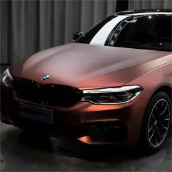 Matte Metallic Wine Red Car Vinyl Wrap review  Daniel 02