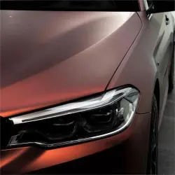 Matte Metallic Wine Red Car Vinyl Wrap review  Daniel 03
