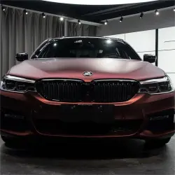 Matte Wine Red Car Vinyl Wrap review Daniel  01