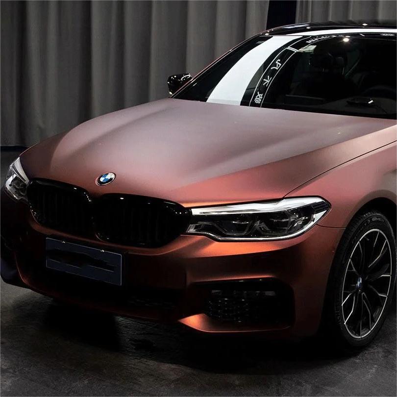 Matte Wine Red Car Vinyl Wrap review Daniel 01