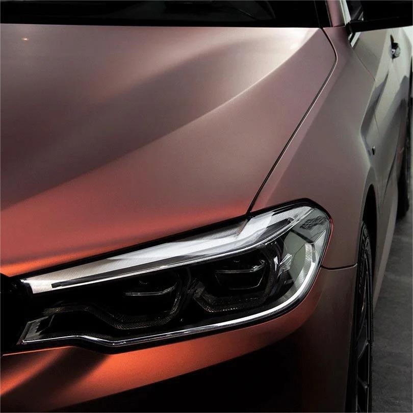 Matte Wine Red Car Vinyl Wrap review Daniel 02