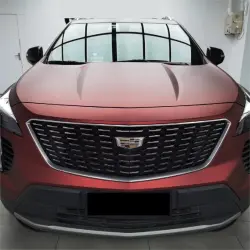 Matte Wine Red Car Vinyl Wrap review Dan 05