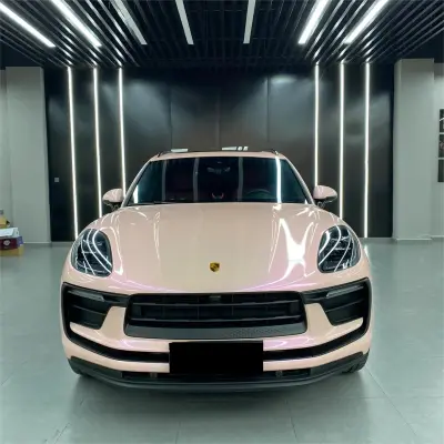 Gloss Metallic Purple Pink Car Vinyl Wrap PET review Ross 01