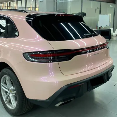 Gloss Metallic Purple Pink Car Vinyl Wrap PET review Ross 03