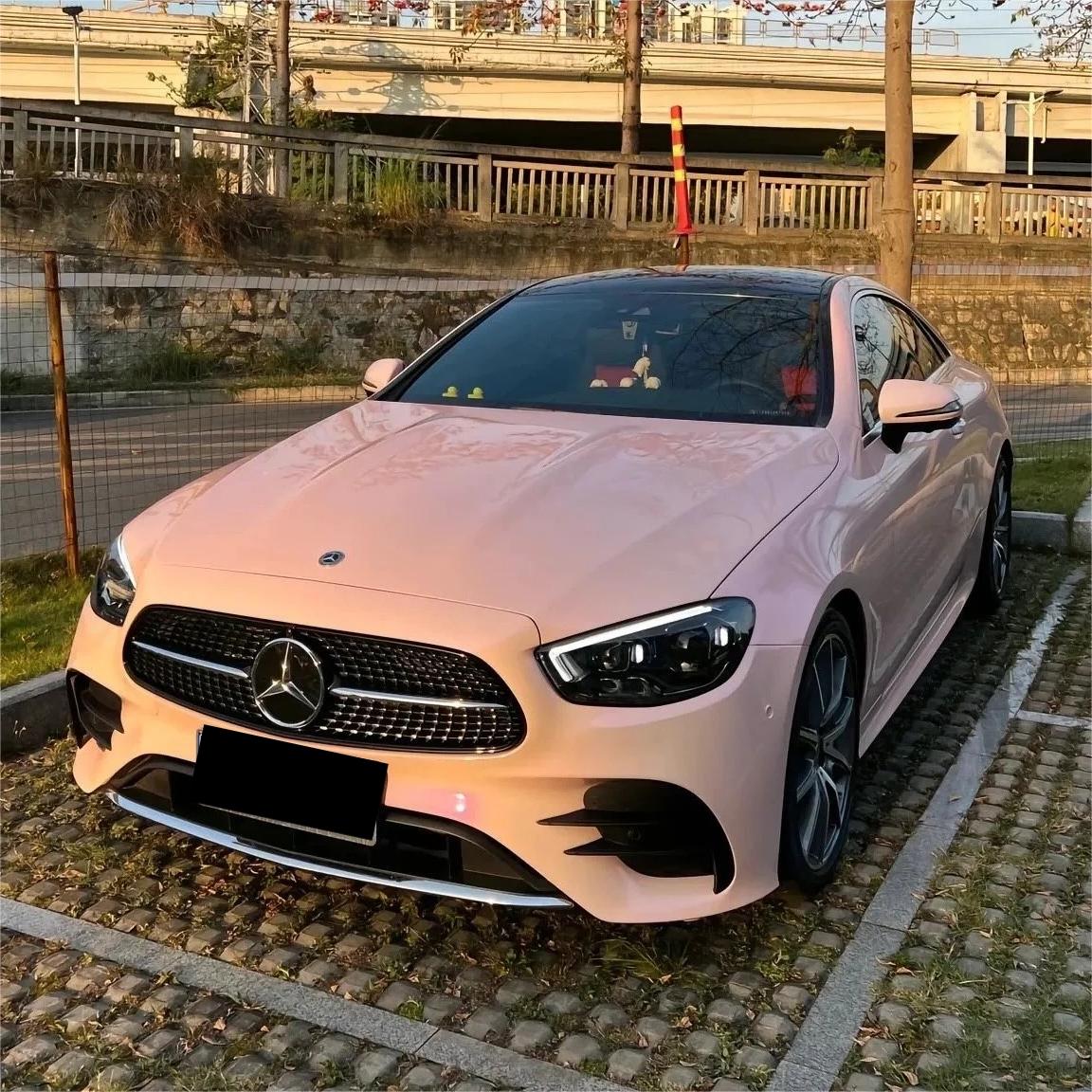 Gloss Metallic Purple Pink Car Vinyl Wrap PET review Hank