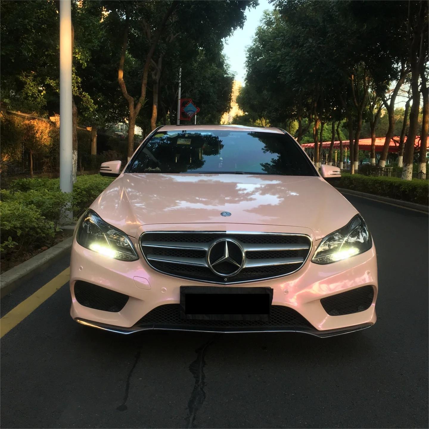 Gloss Metallic Purple Pink Car Vinyl Wrap PET review Luke 01
