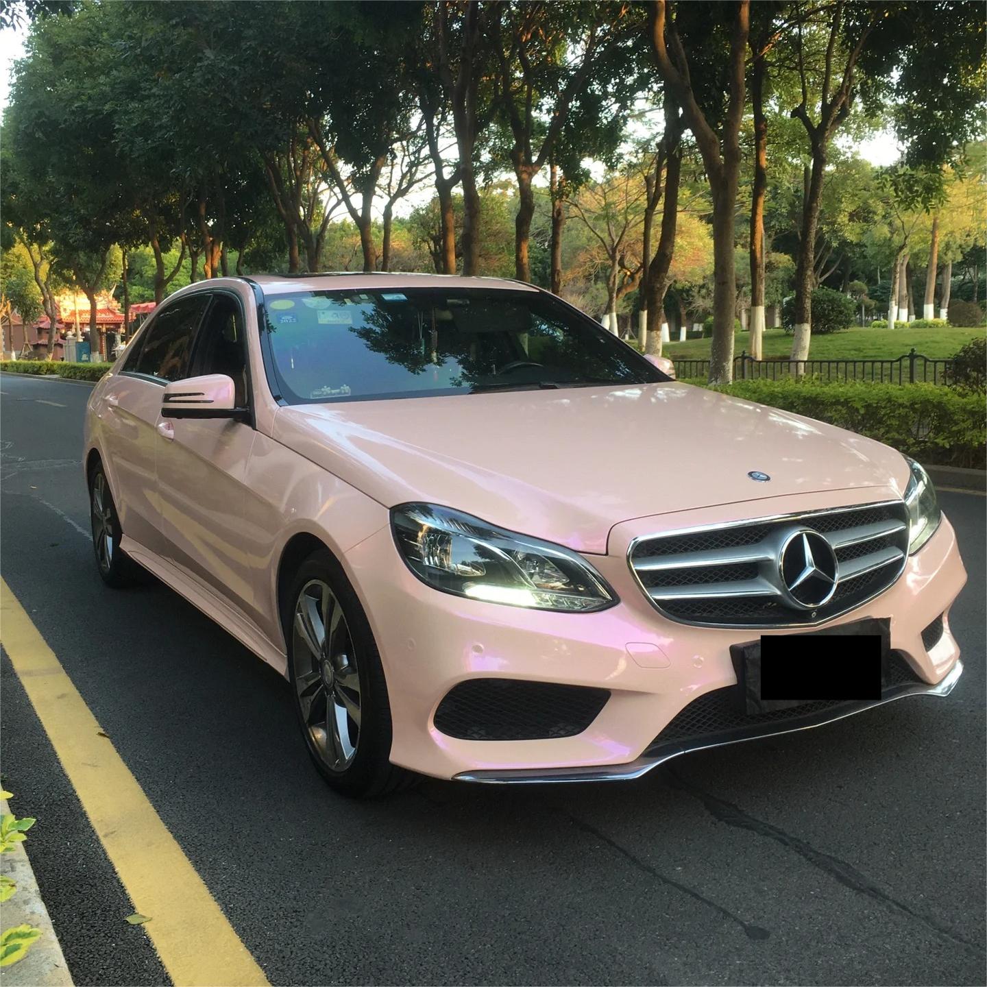 Gloss Metallic Purple Pink Car Vinyl Wrap PET review Luke 00