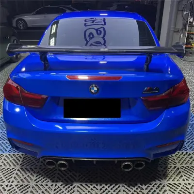 Gloss Metallic Diamond Blue Car Vinyl Wrap review Angel 04