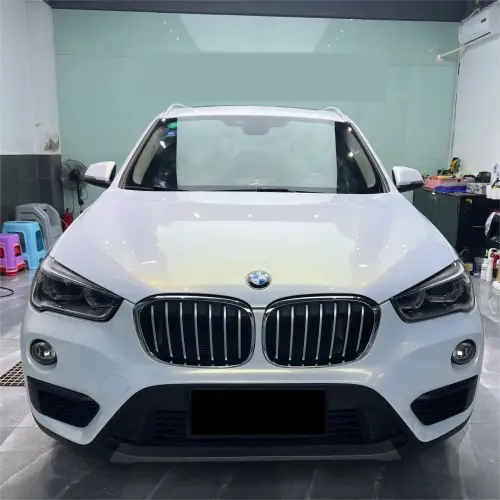 Gloss Metallic Chameleon Gold White Car Vinyl Wrap Audi PET review Jason