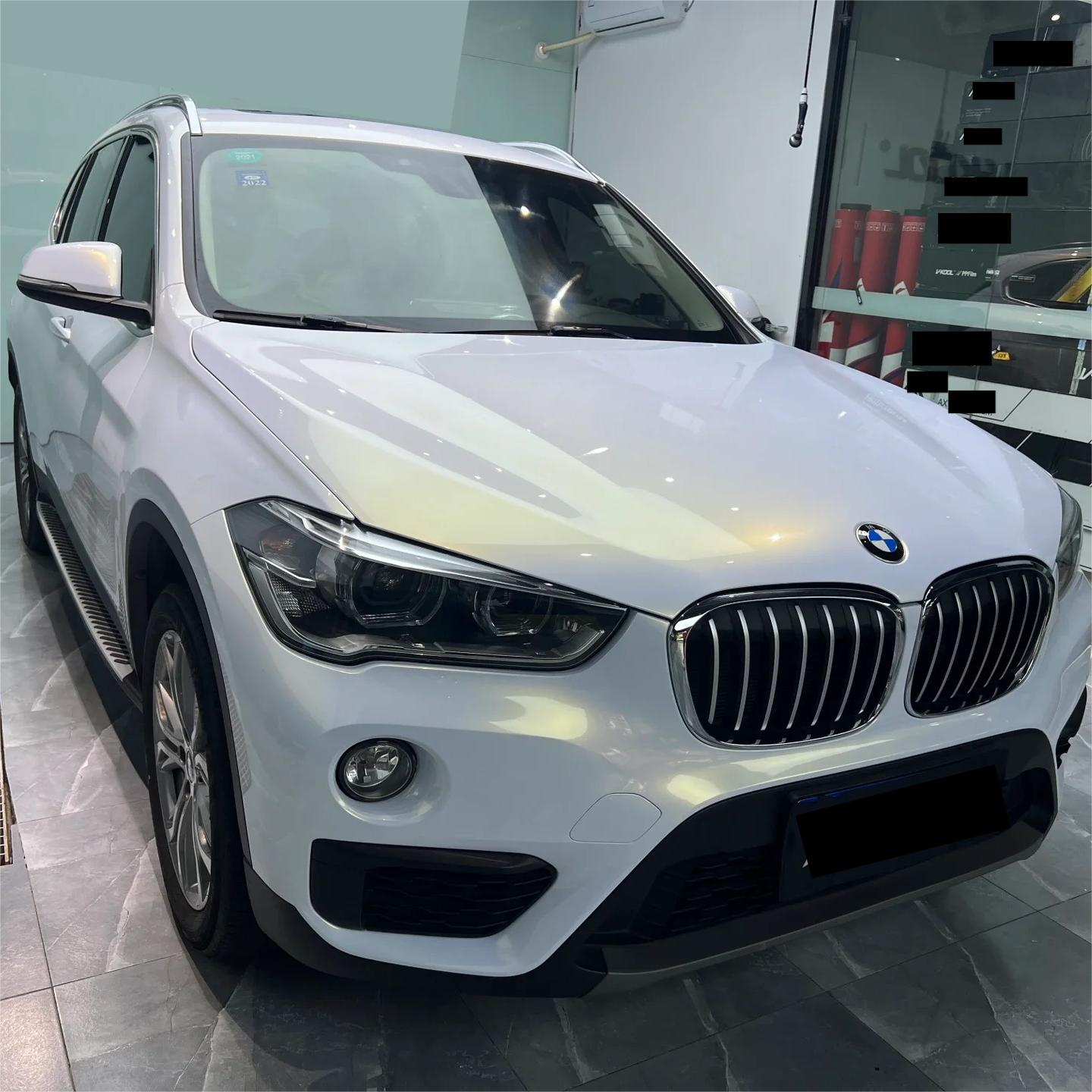 Gloss Metallic Chameleon Gold White Car Vinyl Wrap Audi PET review Jason 01