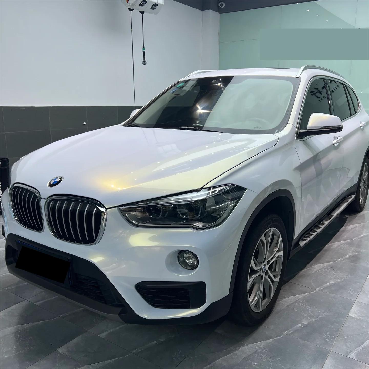 Gloss Metallic Chameleon Gold White Car Vinyl Wrap Audi PET review Jason 02