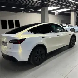 Gloss Metallic Chameleon Gold White Car Vinyl Wrap Audi PET review Luke 06