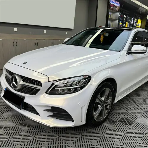 Gloss Metallic Chameleon Gold White Car Vinyl Wrap Audi PET review 