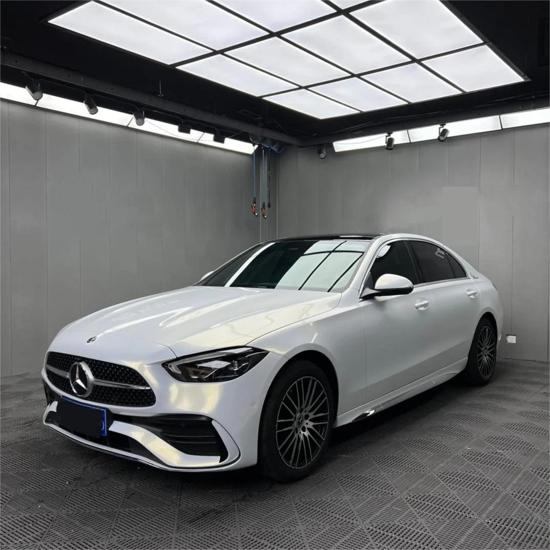 Gloss Metallic Chameleon Gold White Car Vinyl Wrap Audi PET review Lucy 01