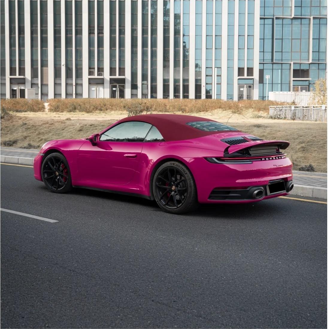 Gloss Ruby Star Car Vinyl Wrap PET review Sammy 02