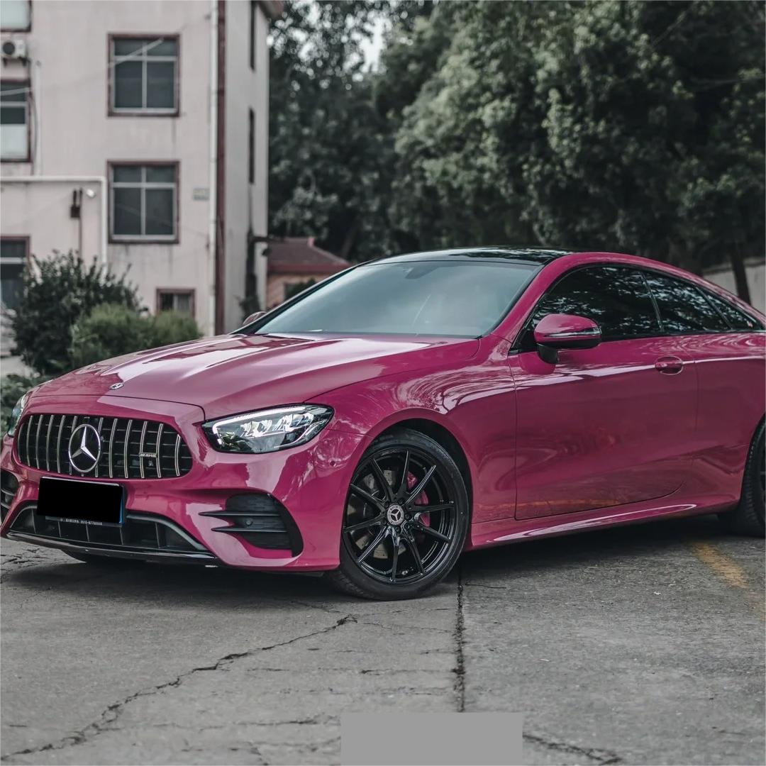 Gloss Ruby Star Car Vinyl Wrap PET review Catelia 01