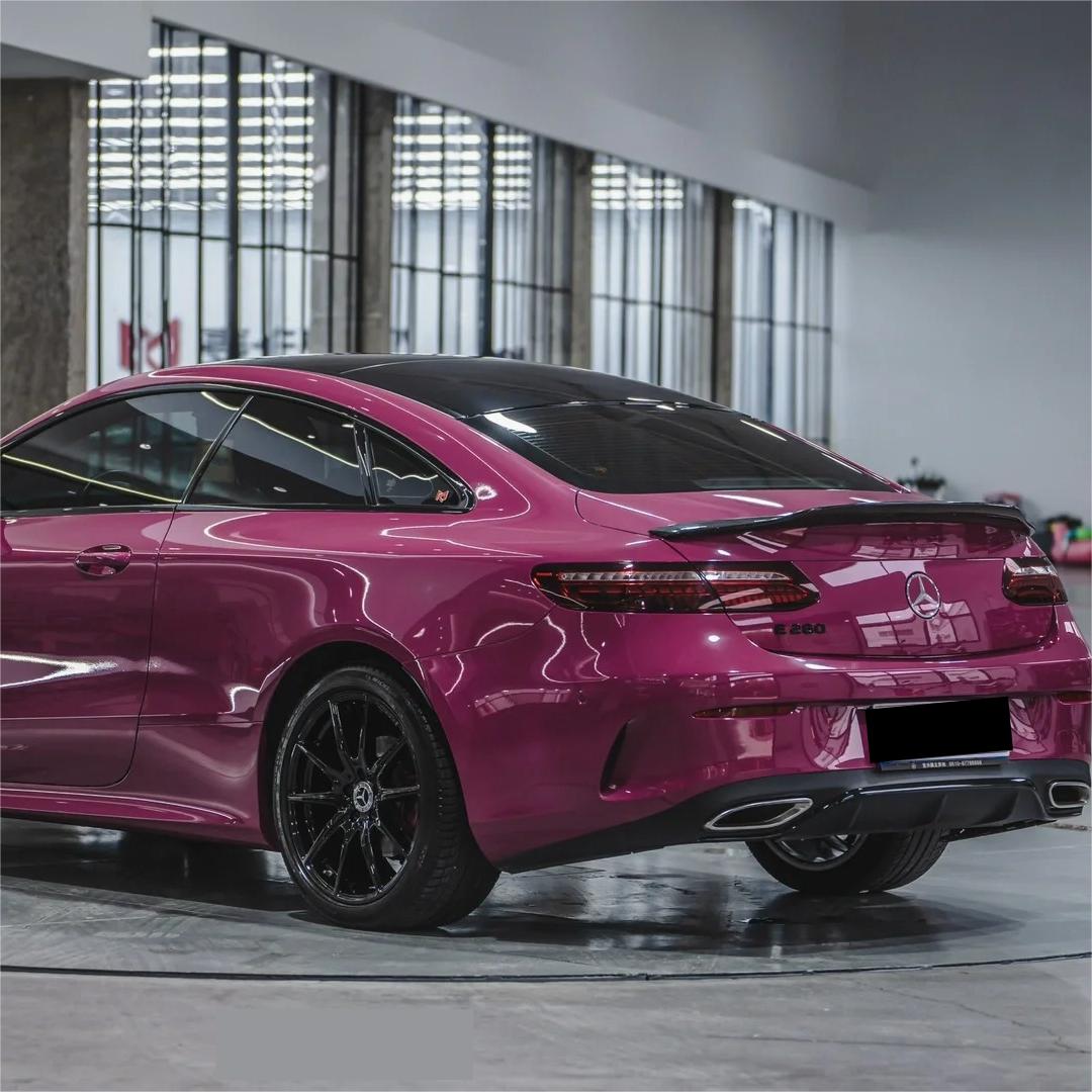 Gloss Ruby Star Car Vinyl Wrap PET review Catelia 05