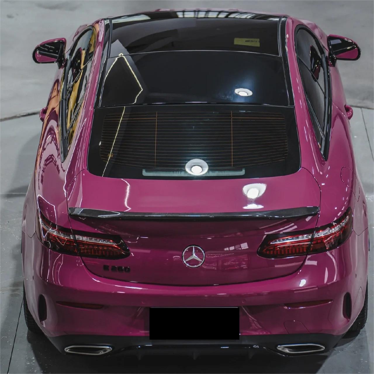 Gloss Ruby Star Car Vinyl Wrap PET review Catelia 03
