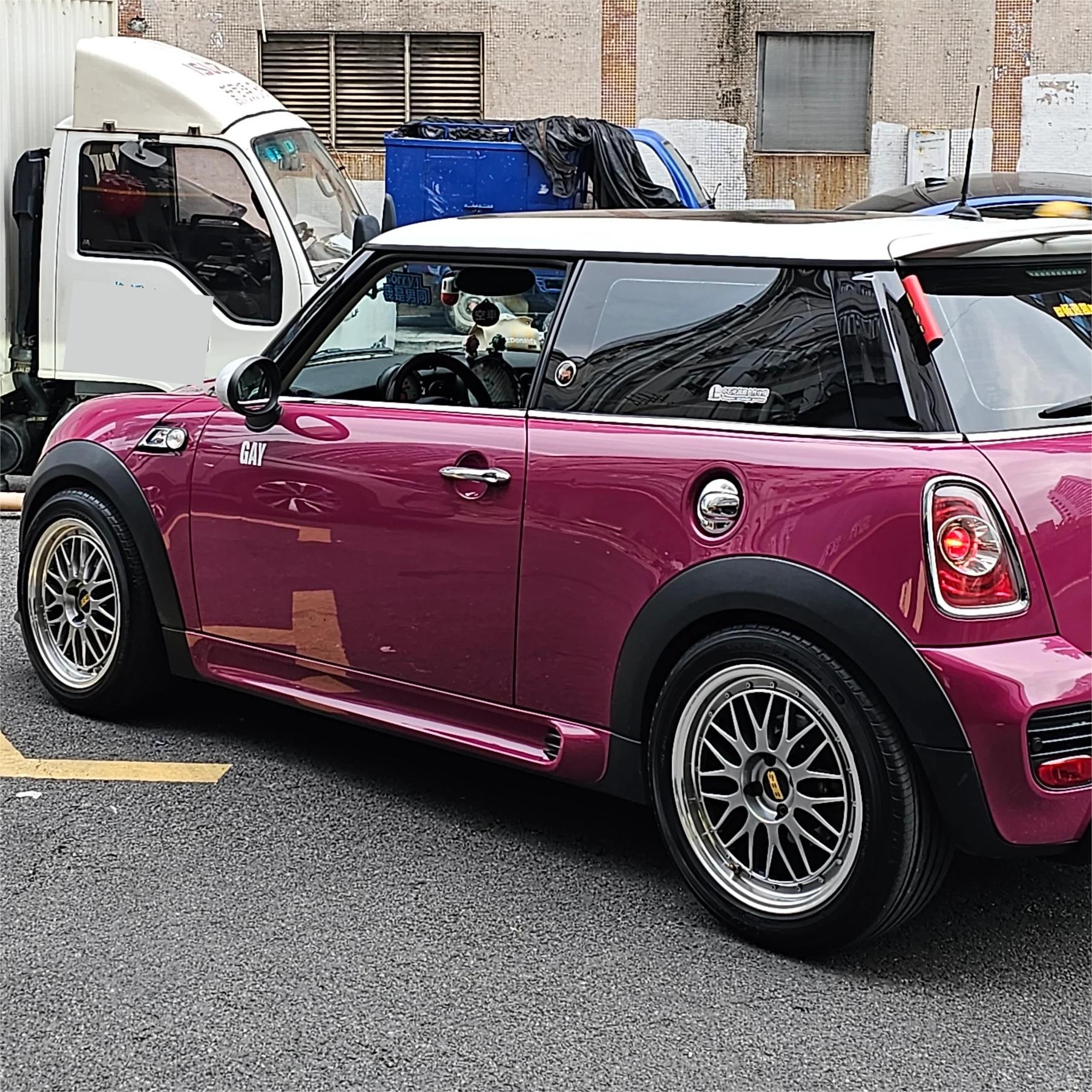 Gloss Ruby Star Car Vinyl Wrap PET review Byron 01