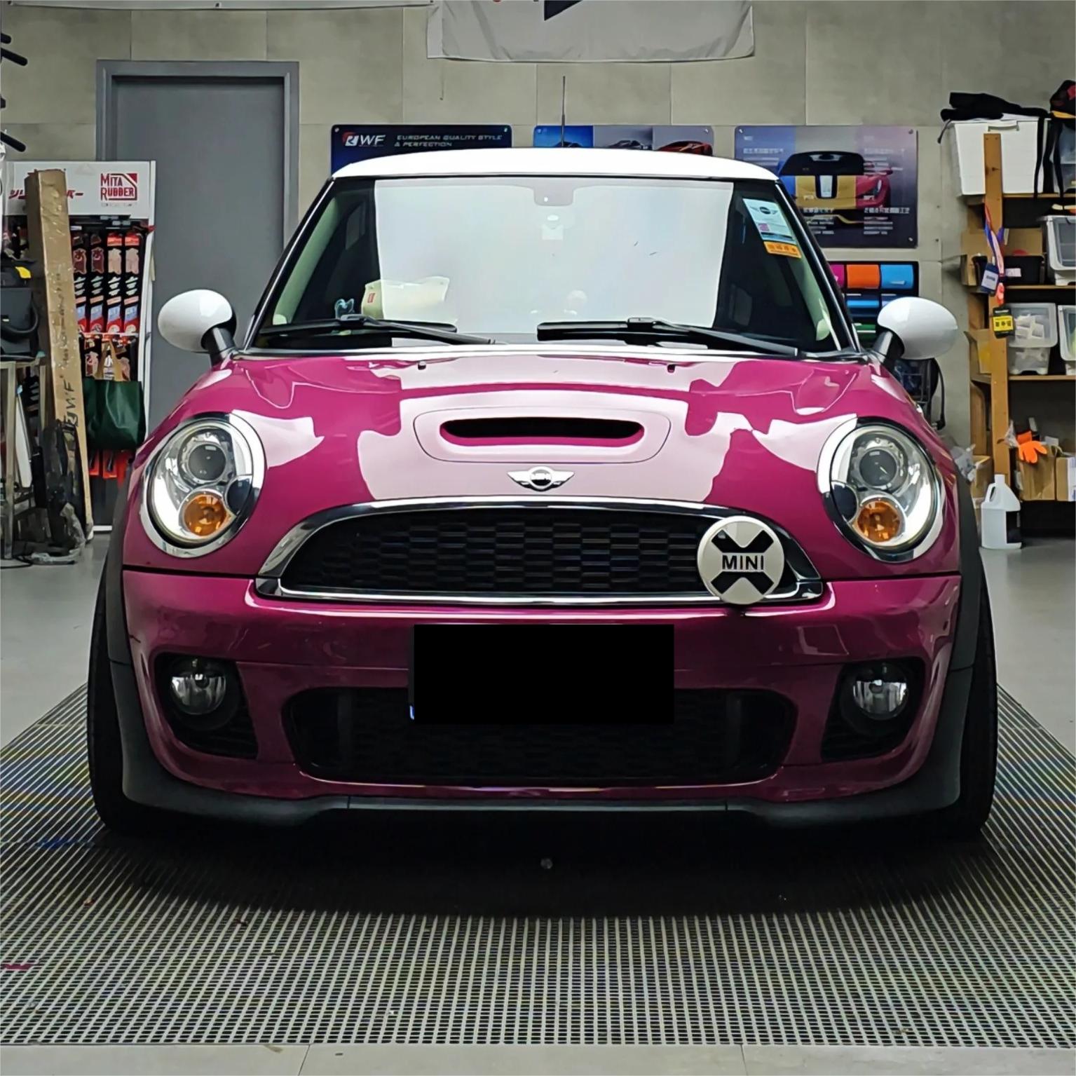 Gloss Ruby Star Car Vinyl Wrap PET review Byron 00