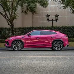 Gloss Ruby Star Car Vinyl Wrap PET review Boris 06