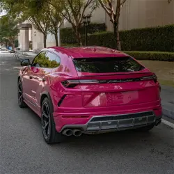 Gloss Ruby Star Car Vinyl Wrap PET review Boris 05